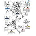 Warning sticker / LS Tractor 40358872