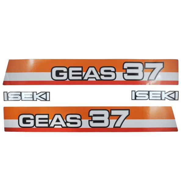 Nálepky na traktor Iseki Geas 37