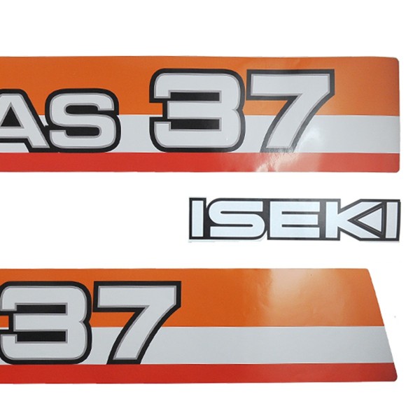 Autocollants pour le tracteur Iseki Geas 37