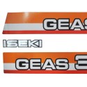 Aufkleber für den Iseki Geas 37 Traktor
