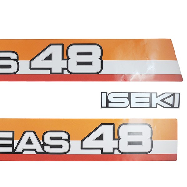 Naklejki na ciągnik Iseki Geas 48