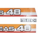 Pegatinas para el tractor Iseki Geas 48