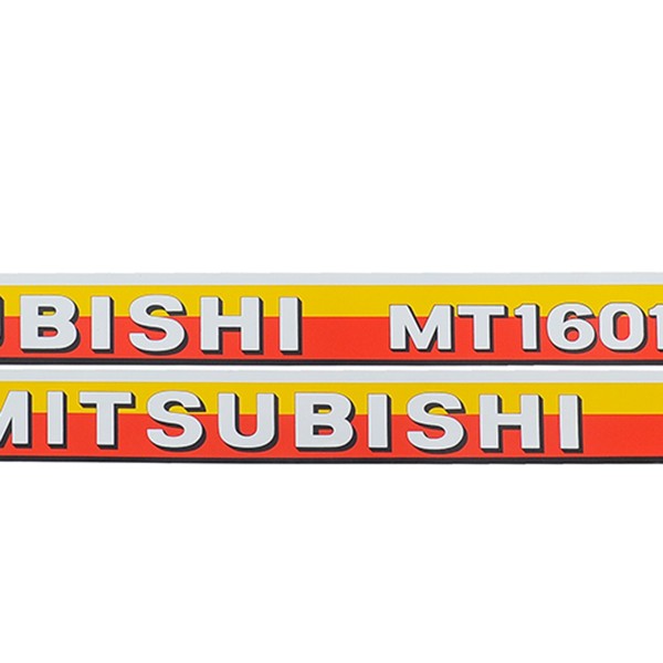 Naklejki na ciągnik Mitsubishi MT1601D