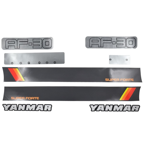 Autocollants Yanmar AF30