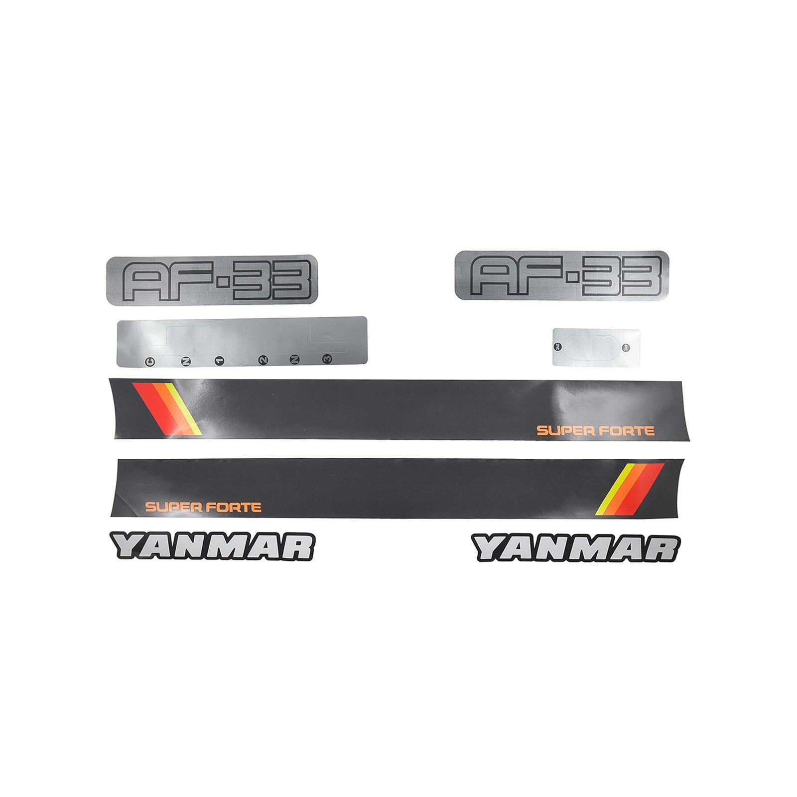Stickers, Yanmar AF33