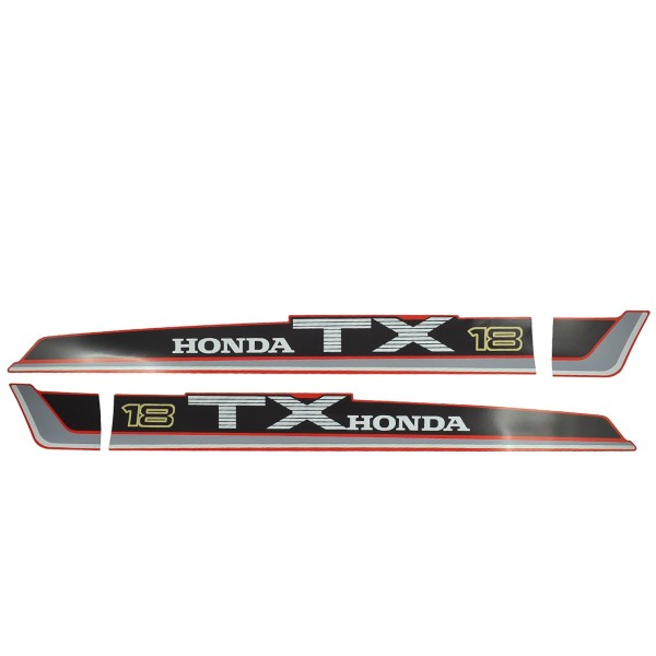 Naklejki, Honda TX18