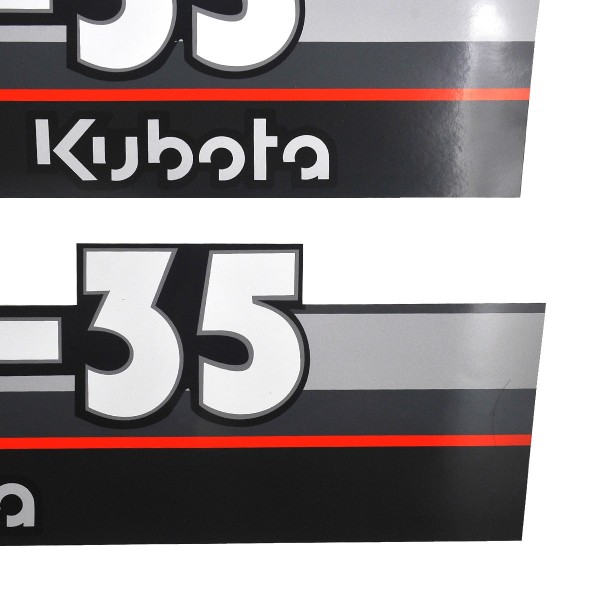 Kubota GL35 stickers