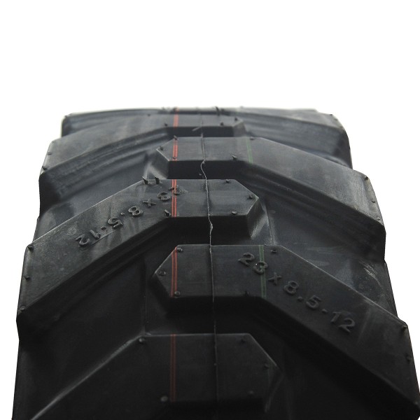 Construction tire, 23 x 8.50-12 NHS, 12PR/R4, flotation tire