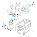 Držák ruční brzdy / TRG670 / Traktor LS 40012591
