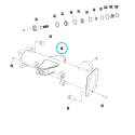 Carrosserie carter d'essieu avant / TRG400 / Ls Tractor 40195024