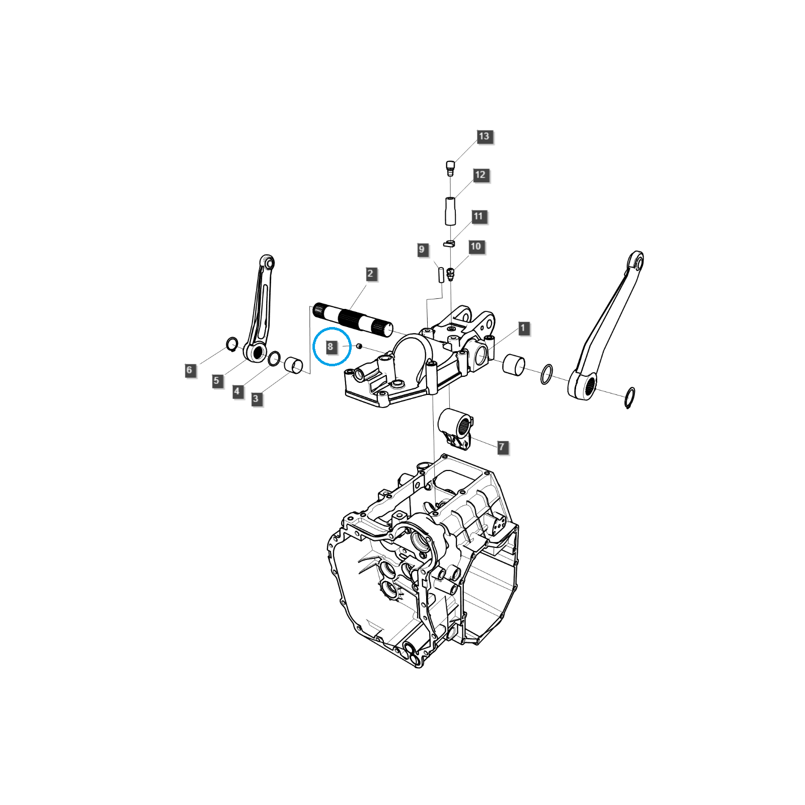Korek / zaślepka 1/8 / A0610167 / LS Tractor / nr 40012846 | Traktor.com.pl