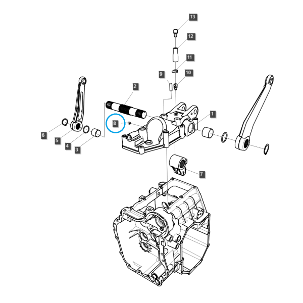 Stopfen / Kappe 1/8 / A0610167 / LS Traktor / Nr. 40012846