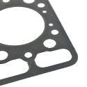 Junta de culata, junta de culata, Kubota 2D68, Kubota Z500, Kubota B1-10, Kubota B5000, Kubota B5001, Kubota B5100