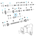 Gearbox shaft / TRG281 / Ls Tractor 40373828