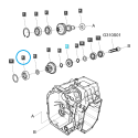 Łożysko kulkowe / 7303B / LS Tractor 40290604 | Traktor.com.pl
