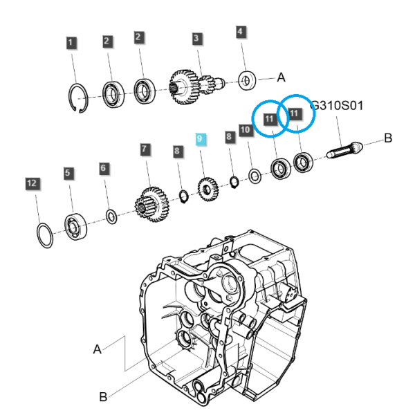 Ball bearing / 62050HL / Ls Tractor 40290603