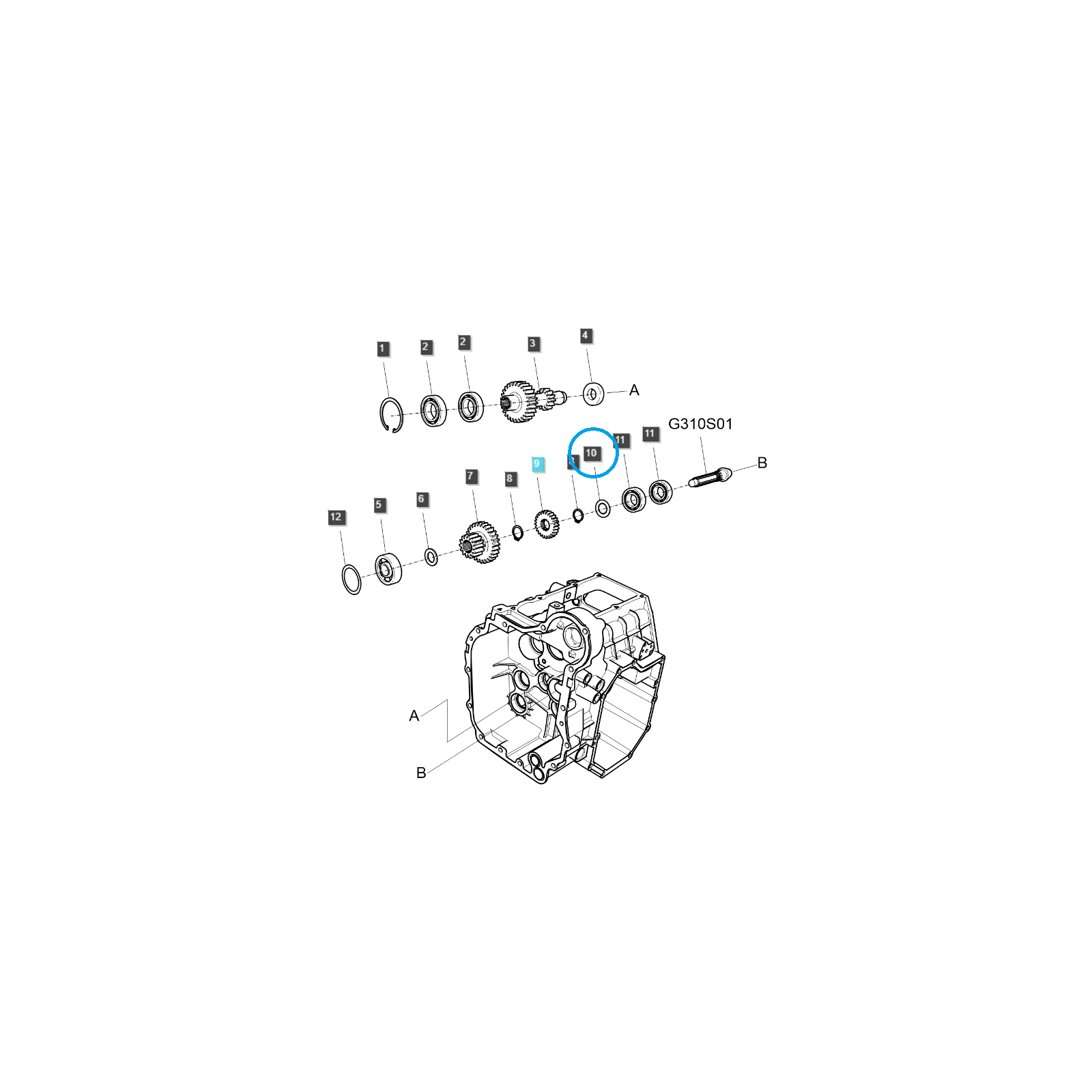 Distanční / TRG285 / Ls Traktor 40308469
