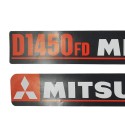 Mitsubishi D1450FD Aufkleber