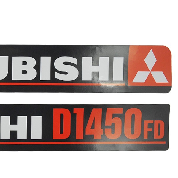 Autocollants Mitsubishi D1450FD