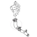 Hadice chladiče, hadice vodní pumpy, 16241-72870, Kubota D905, Kubota D1005, Kubota D1105