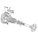 Těsnění přední nápravy, AE2074E, 6E040-57340, 34x52 mm, 34 x 52 mm, 52x34 mm, 52 x 34 mm, Kubota Aste, Kubota B, Kubota B1,