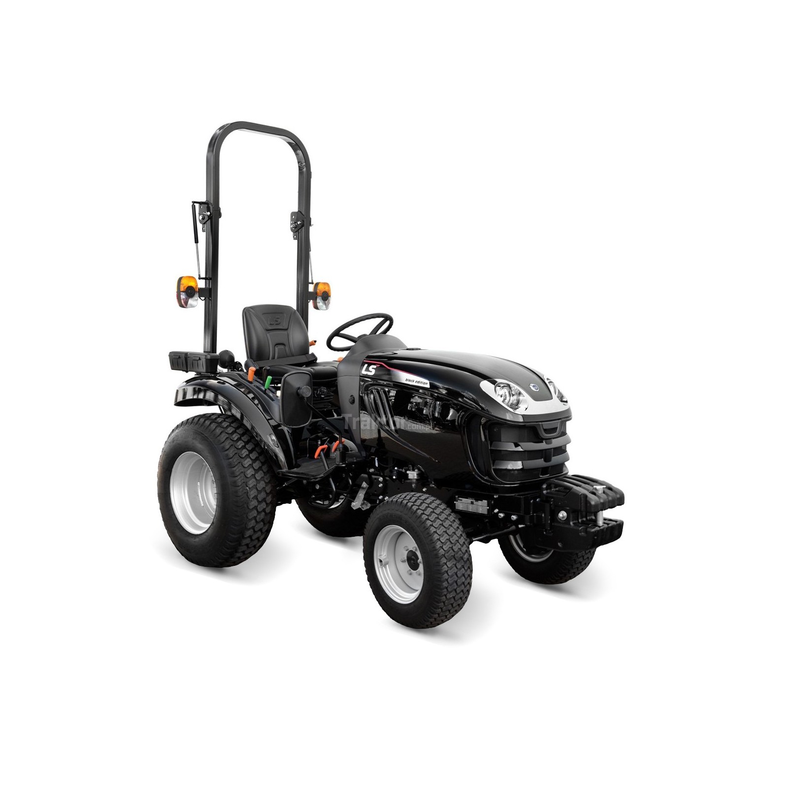 Tractor LS XJ25 HST 4x4 - 24,4 CV con ruedas para césped