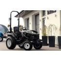 Tractor LS XJ25 HST 4x4 - 24,4 CV con ruedas para césped