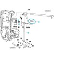 Kupplungspedal-Gummiabdeckung / LD U43, U50, U60 / A1670084 / 40007382
