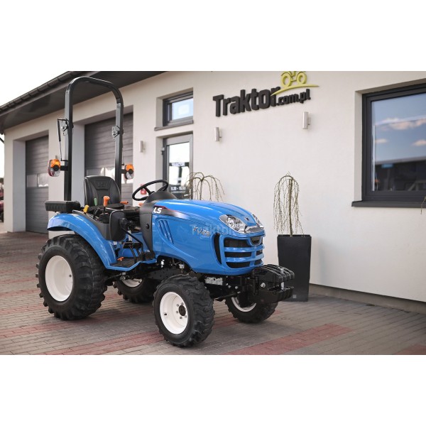 Tracteur LS XJ25 MEC avec pneus industriels