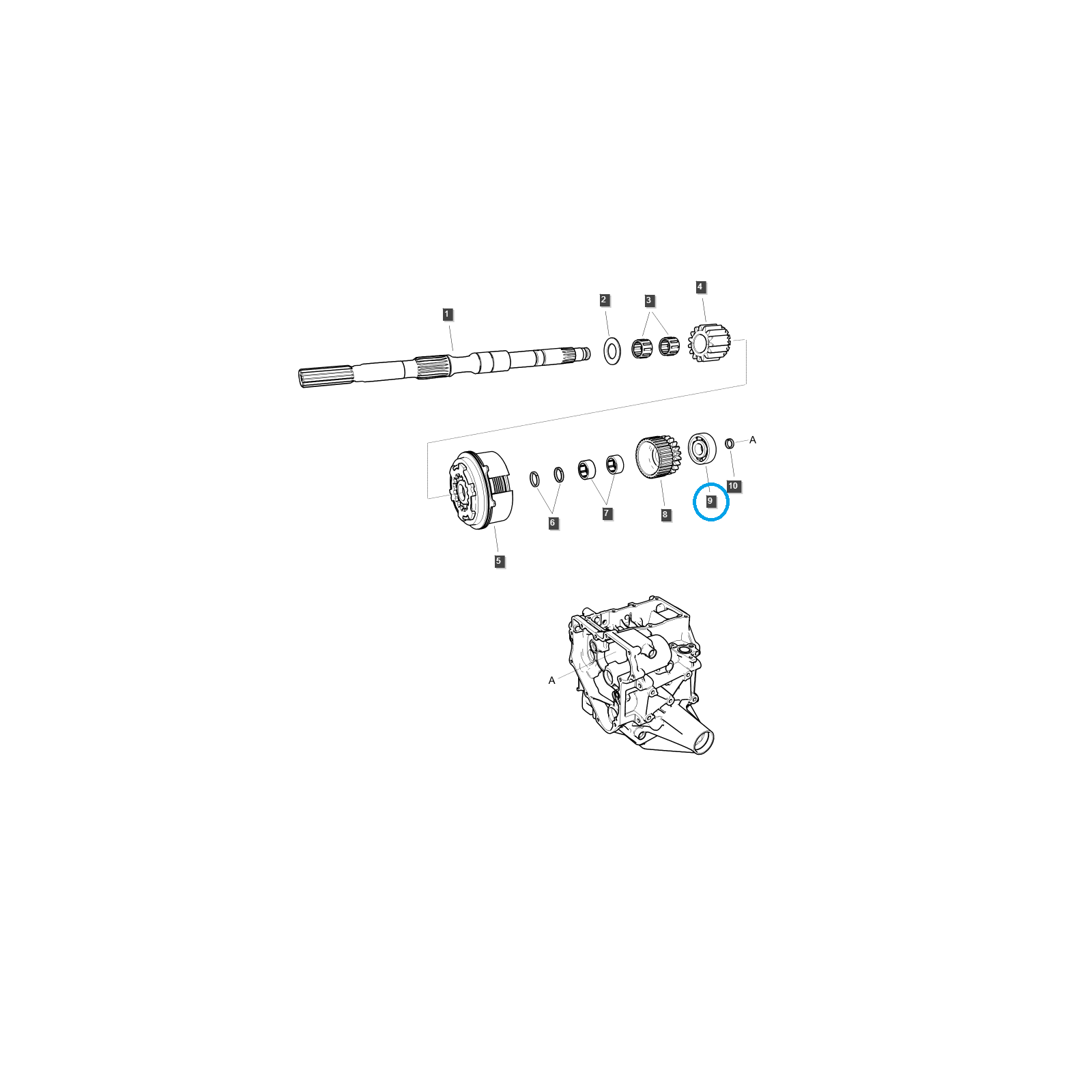 Łożysko LS MT1.25 / BEARING-BALL-A0863030 / 40336499 | Traktor.com.pl
