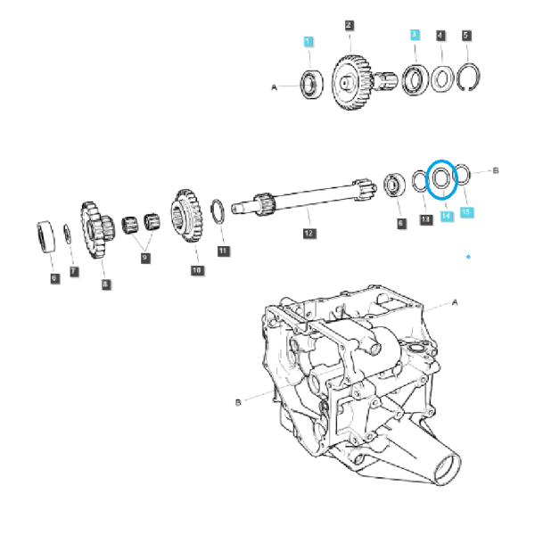 Washer (0.2T) TRG287 / LS tractor / MT1.25 / 40359967