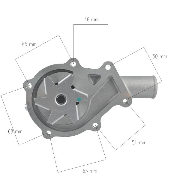 Pompe à eau, Jinma 164Y, Changchai 3M78, 3M78-081000