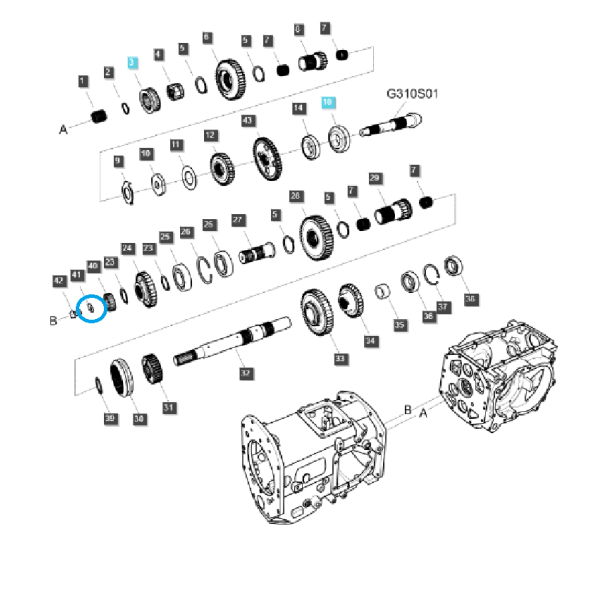 Płytka blokująca TRG288 / LS Tractor / MT357 / 40430987 | Traktor.com.pl