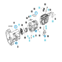 Tornillo de collar hexagonal / S185101643 / Tractor LS / 40295888