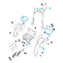 Zadný blatník / TRG870 / LS Traktor / č. 40008305