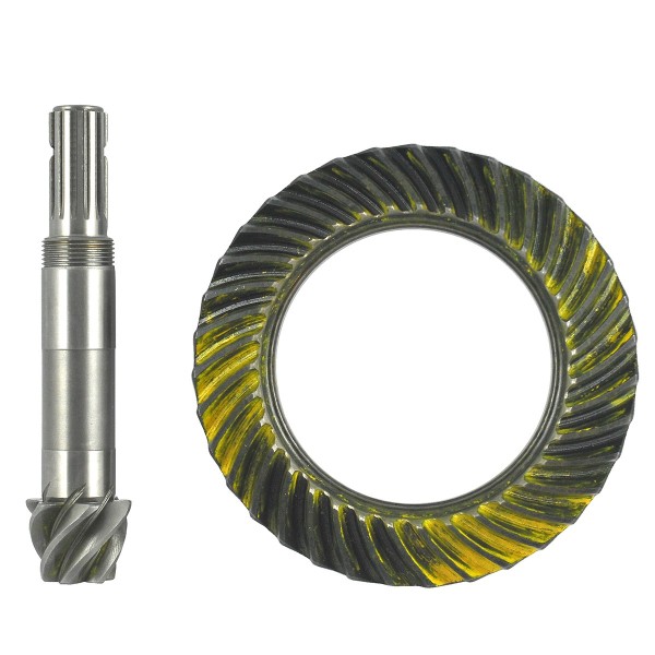 Rueda de corona de 35T, eje de transmisión de 6T, eje de transmisión, VST Fieldtrac 927D, VST Fieldtrac MT180, VST Fieldtrac MT2