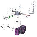 Pomo de cambio de marchas, VST Fieldtrac 927D, VST Fieldtrac MT270, BFA11C00180A0, 27070201130