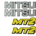 Naklejki Mitsubishi MT200, Naklejki na ciągnik, naklejki na traktor, naklejki Mitsubishi MT 200