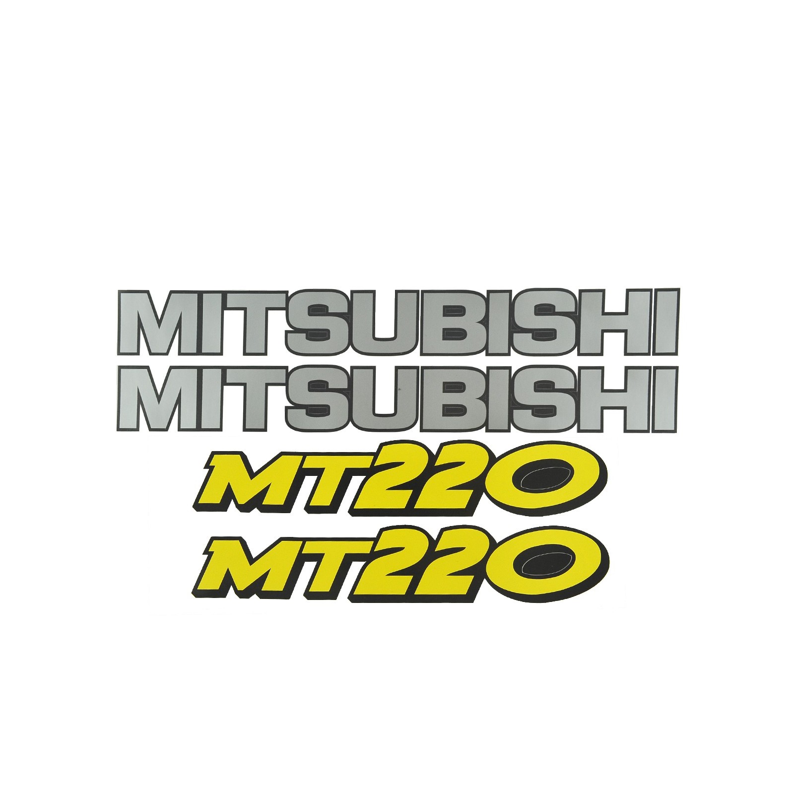 Polepy Mitsubishi MT220, Polepy traktorů, Polepy traktorů, Polepy Mitsubishi MT 220