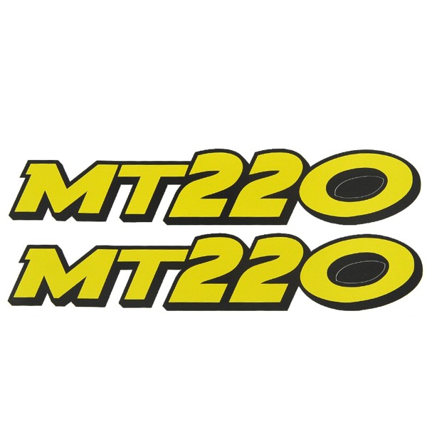 Naklejki Mitsubishi MT220, Naklejki na ciągnik, naklejki na traktor, naklejki Mitsubishi MT 220