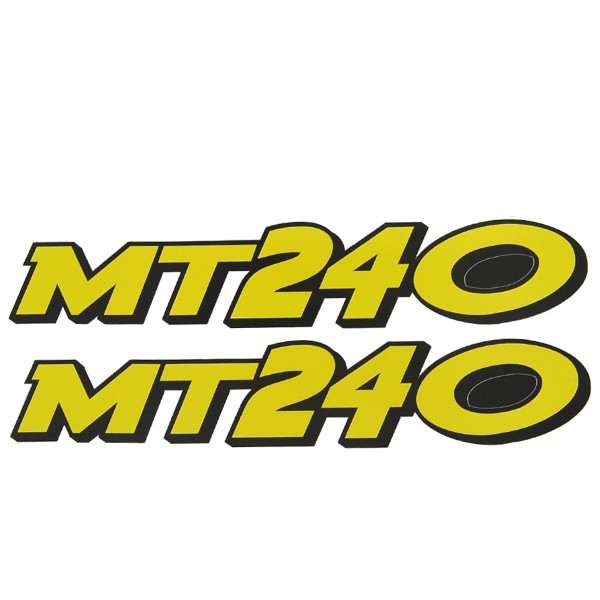Mitsubishi MT240 Aufkleber, Traktoraufkleber, Traktoraufkleber, Mitsubishi MT 240 Aufkleber