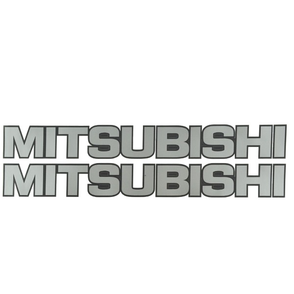 Pegatinas Mitsubishi MT240, pegatinas de tractores, pegatinas de tractores, pegatinas de Mitsubishi MT 240
