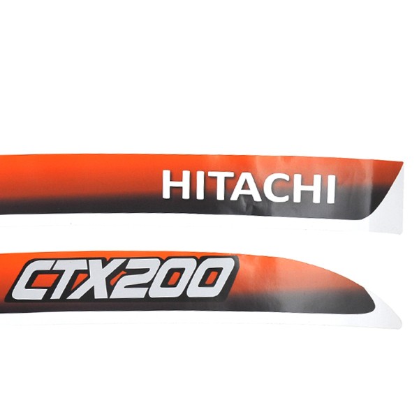 Pegatinas Hitachi CTX200, pegatinas de tractor, pegatinas de tractor, pegatinas Hitachi CTX 200