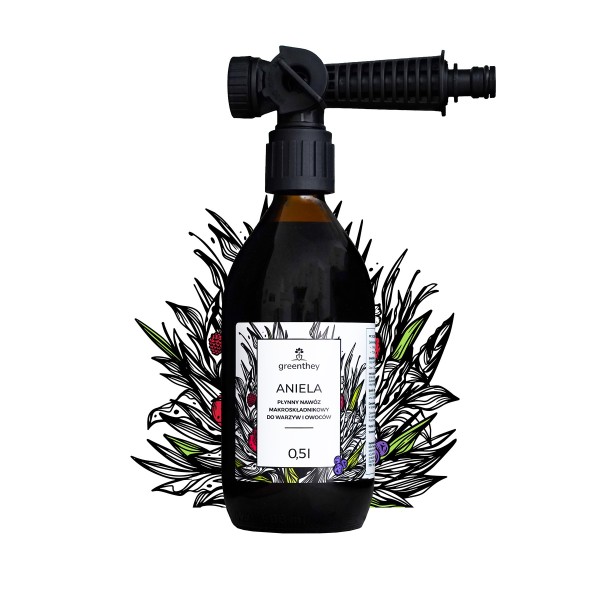 Aniela - Flüssigdünger mit Spray für Gemüse und Obst Greenthey