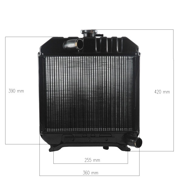 Radiateur, 15371-72062, Kubota B6001, Kubota B7001, Kubota D650, Kubota D750
