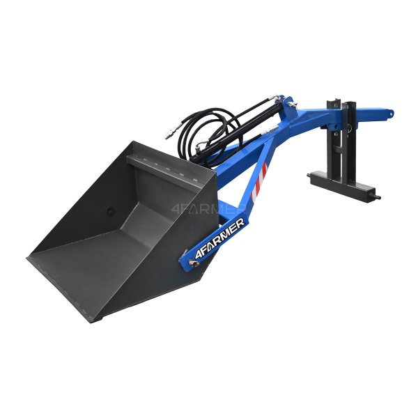 Hydraulický nakladač pro zadní závěs traktoru 4FARMER