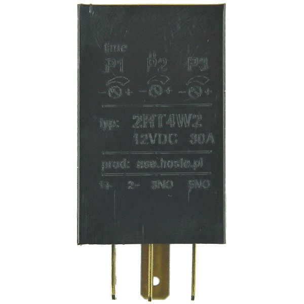 Relais, 2RT4/OK/W, 2RT4W2, module, minuterie de bougie de préchauffage, 12V, 30A, module de chauffage de bougie de préchauffage,