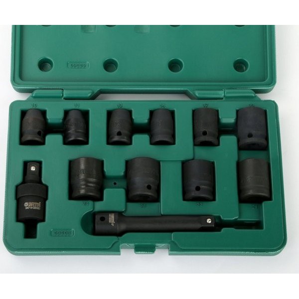 Satz 1/2" Steckschlüssel / 12 Stück / SATA
