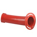 Tubo de descarga de trituradora, deflector de descarga, tubo de descarga, DR-CS-15H, 4FARMER, deflector