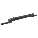 Axle for chipper, axle of DR-CS-15HP 4FARMER chipper, wheel mounting, chipper bridge